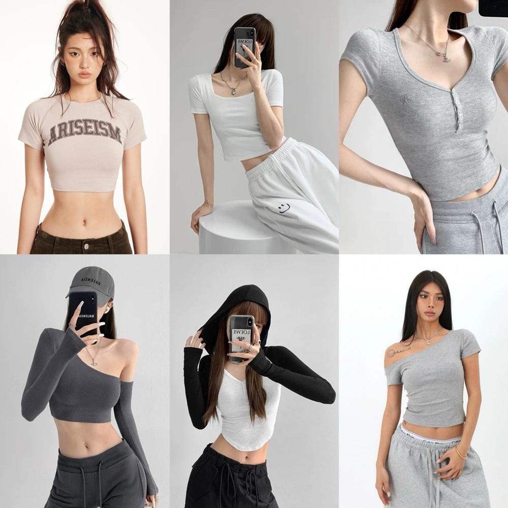 T-shirts bundle of six (new)